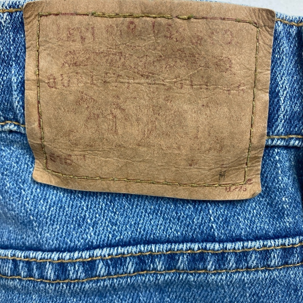 Vintage Levi's Women's Jeans 515 Boot Cut Denim Blue Light Wash Low Rise Y2K 8M - Picture 4 of 8